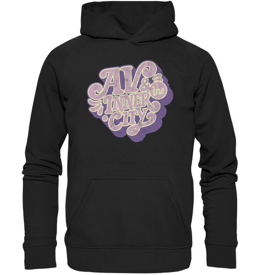 AV & the Inner City / Kids Premium Hoodie - Purple Logo