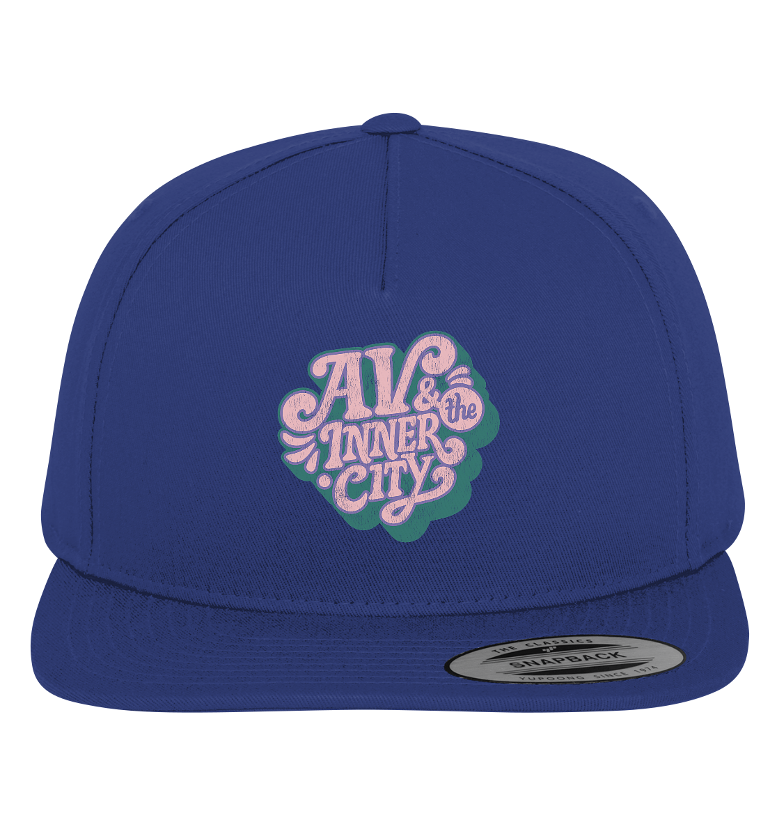 AV & the Inner City / Cap with Green and Pink Logo