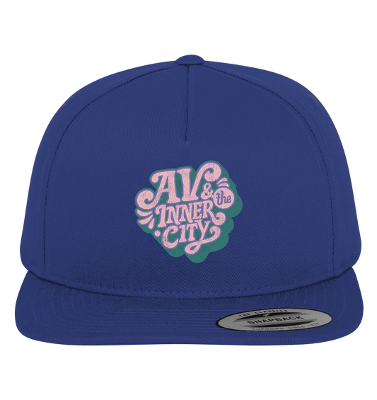 AV & the Inner City / Cap with Green and Pink Logo