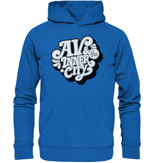 AV & the Inner City / Premium Hoodie with White and Black Logo