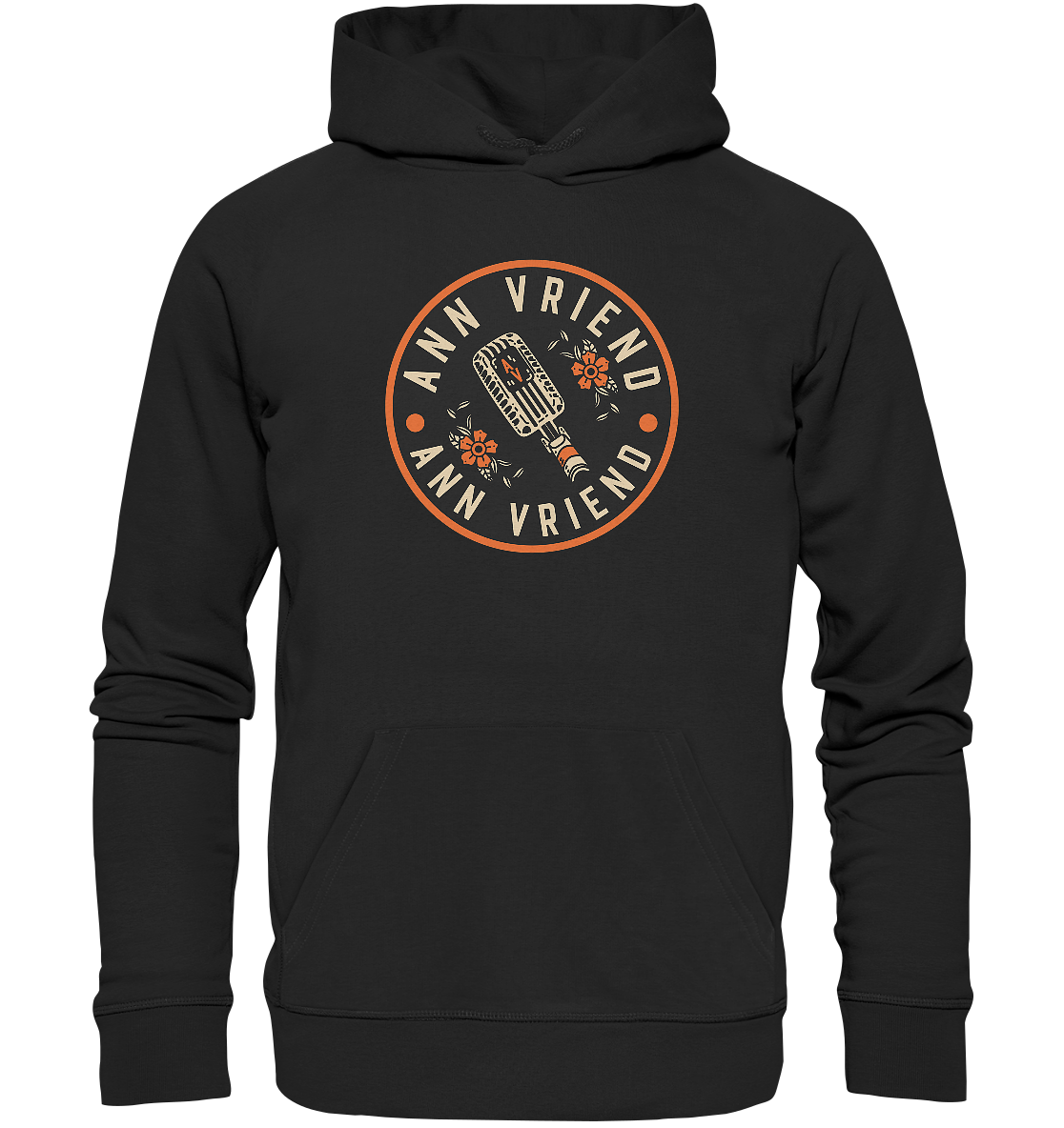 AV / Premium Unisex Hoodie with Microphone Logo