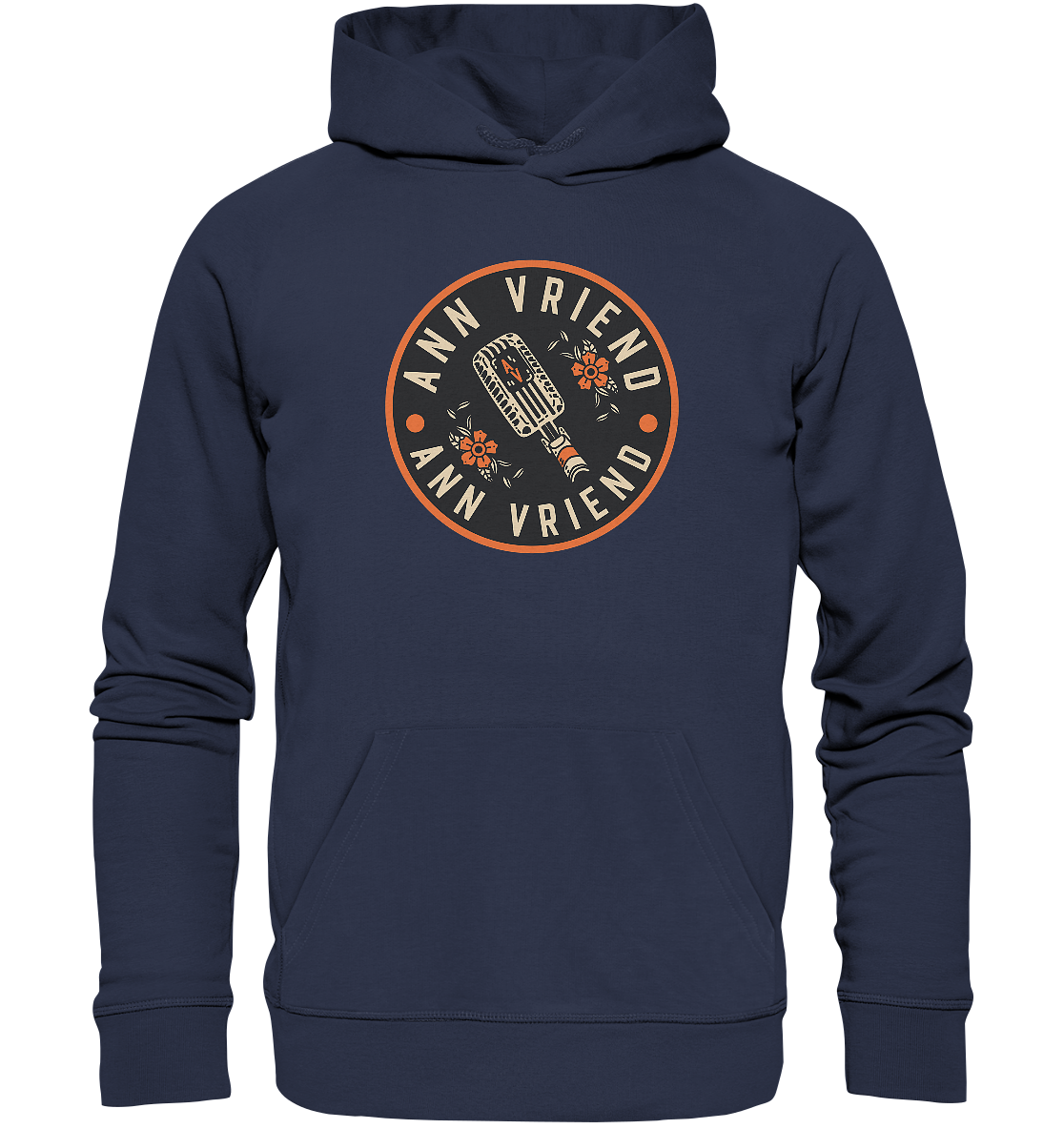 AV / Premium Unisex Hoodie with Microphone Logo