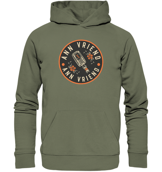 AV / Premium Unisex Hoodie with Microphone Logo