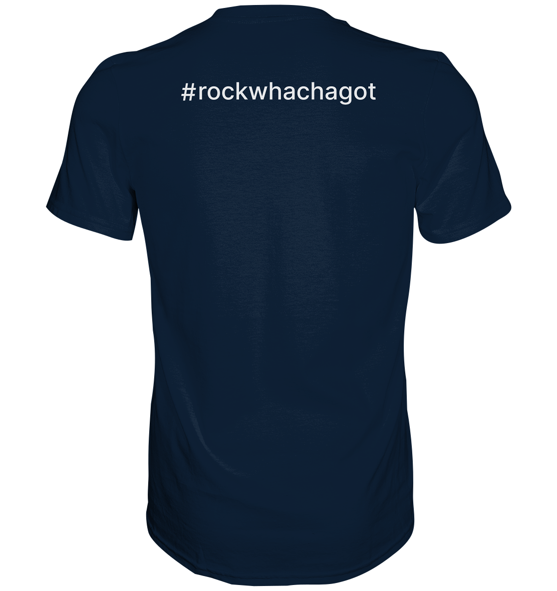 AV / Premium Unisex Tshirt with White AV Logo