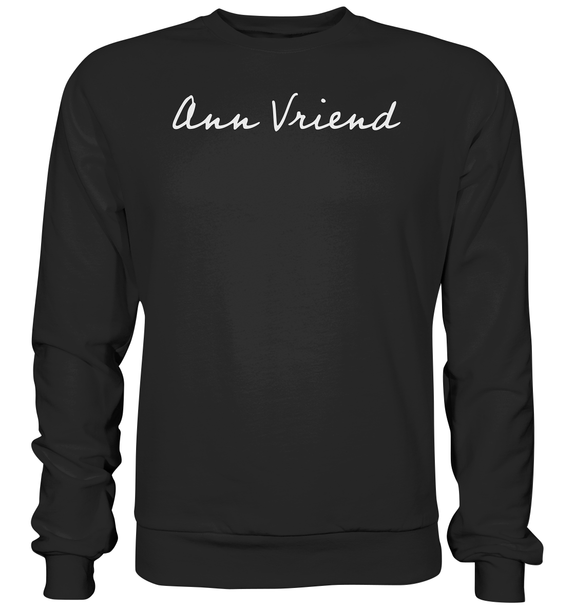 AV / Premium Sweatshirt with Handwriting