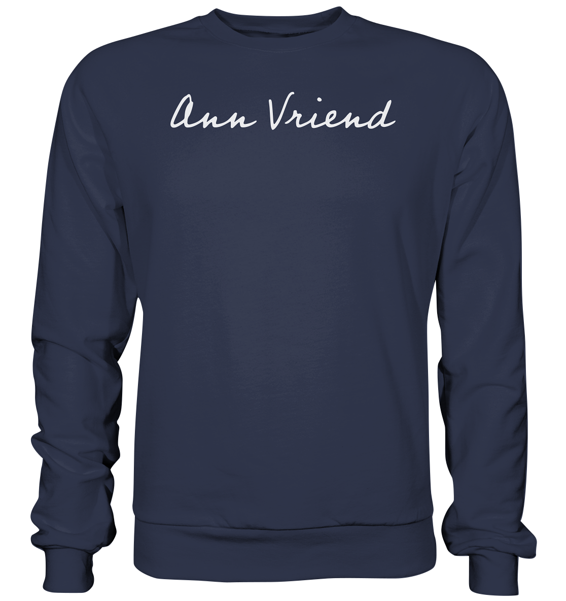 AV / Premium Sweatshirt with Handwriting