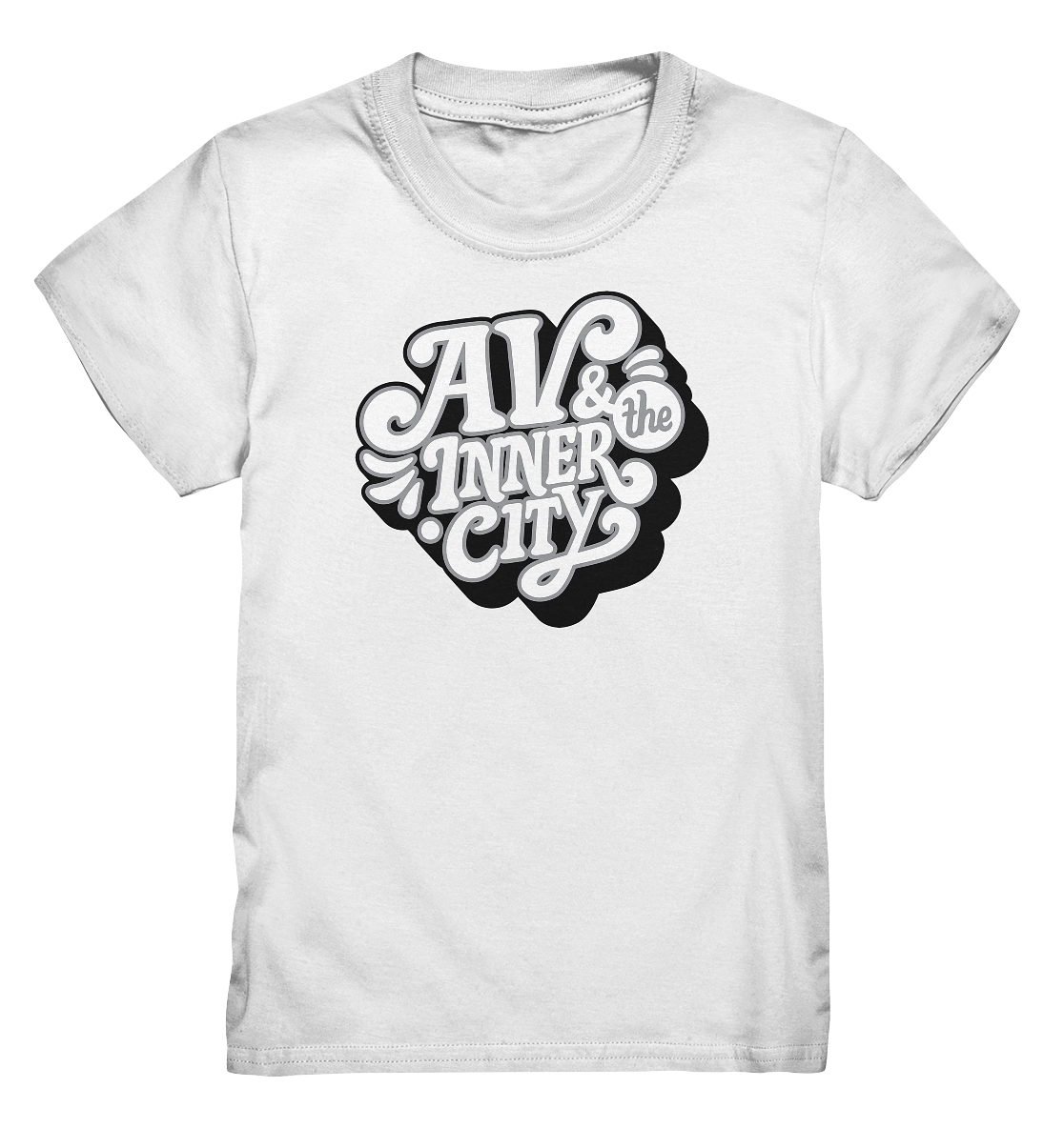 AV & the Inner City / Black - Kids Premium Shirt