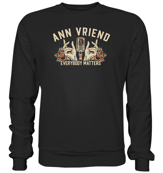 AV / Premium Sweatshirt with Hands Logo