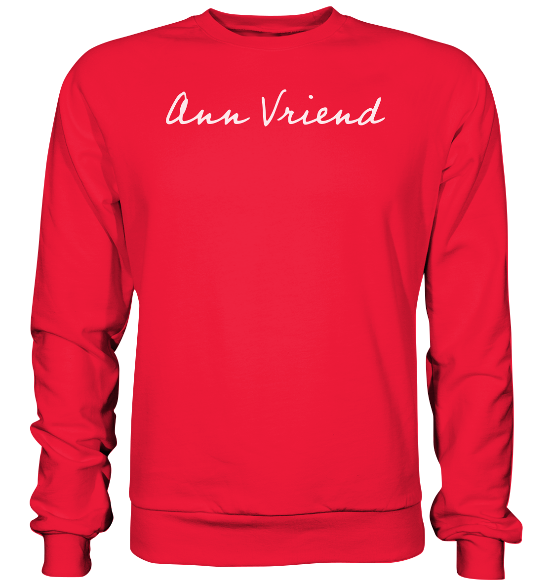 AV / Premium Sweatshirt with Handwriting